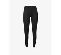 Hanro Womens Black Woolen Mid-rise Wool-silk Blend Leggings Xs