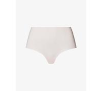 Hanro Womens Hanro Invisible High-Rise Stretch-Cotton Briefs Powder L