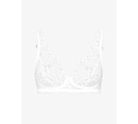 Hanro Womens Hanro Moments Lace Soft-Cup Bra White 32D