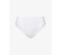 Hanro Womens Hanro Seamless Midi Cotton-Jersey Briefs White S