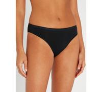 Hanro Womens Hanro Seamless Midi Stretch-Cotton Briefs 0019 Black XL