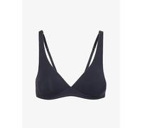 Hanro Womens Hanro Sensation Soft Cup Stretch-Cotton Bra 0019 Black 36A