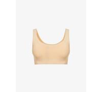Hanro Womens Hanro Touch Feeling Cropped Stretch-Jersey Bra Beige XL