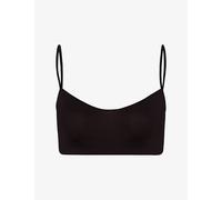 Hanro Womens Hanro Touch Feeling Stretch-Jersey Crop Top Black L