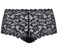Hanro Womens Moments Lace Panty - Black