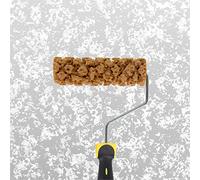 Hanroy Sponge Paint Roller Small 6" for Texture Painting Decorators Brush Tool, Fast and Easy Pattern Art Sponge Roller for Home Wall