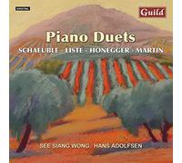 Hans Adolfsen - Liste; Honegger; Schaeuble; Martin: Piano Duets