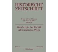 Hans-Christof Kraus Geschichte der Politik (Paperback) (US IMPORT)