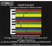 Hans Fagius - Mendelssohn / Bach / Lindberg / Vierne / Saint-Saens / Boellmann: The Organ of Harnosand Cathedral, Sweden