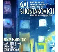 Hans Gál: Piano Trio in E, Op. 18; Variations on a Popular Viennese Tune, Op....