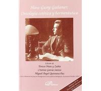 Hans-Georg Gadamer: Ontología estética y hermeneútica