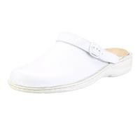 Hans Herrmann Collection Men's Napoli Clogs, White, 6 UK