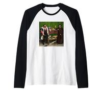 Hans Holbein The Younger The Ambassadors Raglan Baseball Tee