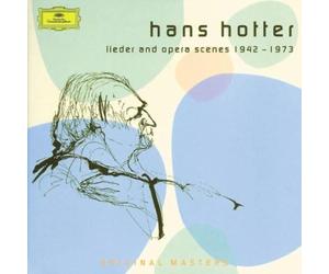 Hans Hotter - Hans Hotter, Lieder and Opera Scenes