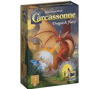 Hans im Gluck | Carcassonne: Dragon & Fairy Expansion 3 Refresh | Board Game Expansion | Ages 7+ | 2-5 Players | 45 Minutes Playing Time