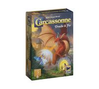 Hans im Glück Carcassonne - Dragon and Fairy (2025 Edition), 3rd Expansion, Family Game, 2-6 Players, 7+ Years, 45 Minutes, German