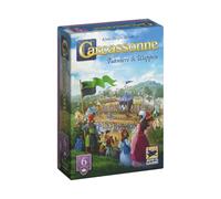 Hans im Glück Carcassonne Tournaments and Crest (2025 Edition), 6th Expansion, Family Game, 2-6 Players, 7+ Years, 50 Minutes, German