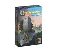 Hans im Glück Carcassonne - Towers and Crooks (2025 Edition), 4th Expansion, Family Game, 2-6 Players, 7+ Years, 45 Minutes, German