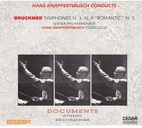 Hans Knappertsbusch - Bruckner Symphonies N. 3, N. 4, "Romantic", N. 5