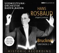 Hans Rosbaud Hans Rosbaud Conducts Bruckner: Sinfonien 2-9 (CD) (US IMPORT)