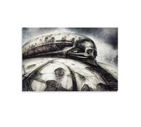 Hans Ruedi Giger Surrealism Art Poster5 Wall Art Poster Prints Home Decor Picture Canvas Painting Posters 08x12inch(20x30cm)