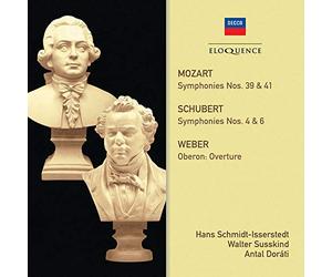 HANS SCHMIDT-ISSERST - MOZART SCHUBERT SYMPHONIES - CD - E4z