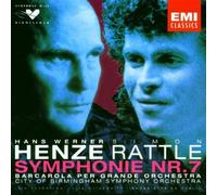 Hans Werner Henze: Barcarola per grande orchestra / Symphony No. 7 by Henze, Rattle, Birmingham Symphony Orchestra (2001) Audio CD
