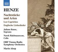 Banse/Orf Vienna Rso/Alsop - Hans Werner Henze: Nachtstücke und Arien, Los Caprichos, Englische Liebeslieder