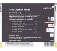 HANS WERNER HENZE: SYMPHONY NO. 9 NEW CD
