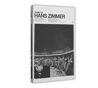 Hans Zimmer Poster Iconic Movie Poster Canvas Poster Bedroom Decor Sports Landscape Office Room Decor Gift Frame-style 08x12inch(20x30cm)