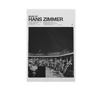 Hans Zimmer Poster Iconic Movie Poster Canvas Poster Bedroom Decor Sports Landscape Office Room Decor Gift Unframe-style 24x36inch(60x90cm)