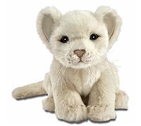 HANSA Animal Soft Toy Lion White Sitting Baby 18 cmh