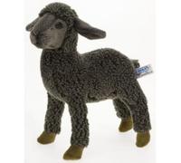 Hansa Black Lamb 3454 Plush Soft Toy Sheep Sold by Lincrafts UK Est.1993