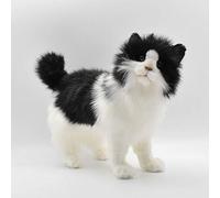 Hansa Black & White Cat Plush Soft Toy 4221 40cm L