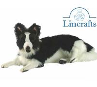 Hansa Border Collie 4564 Plush Soft Toy Sold by Lincrafts UK Est 1993