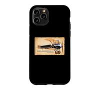 Hansa-Brandenburg D.I Star-Strutter WWI Biplane Diagram Case for iPhone 11 Pro
