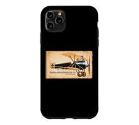 Hansa-Brandenburg D.I Star-Strutter WWI Biplane Diagram Case for iPhone 11 Pro Max