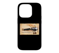 Hansa-Brandenburg D.I Star-Strutter WWI Biplane Diagram Case for iPhone 14 Pro
