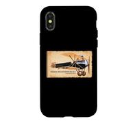 Hansa-Brandenburg D.I Star-Strutter WWI Biplane Diagram Case for iPhone X/XS