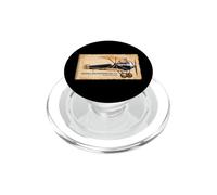 Hansa-Brandenburg D.I Star-Strutter WWI Biplane Diagram PopSockets PopGrip for MagSafe