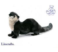 Crouching River Otter Soft Toy by Hansa 3813 - Brand New With Tags - UK Seller