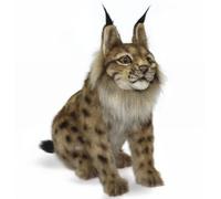 Hansa Eurasian Lynx Plush Soft Toy Wildcat 8071 Brand New With Tags UK Seller
