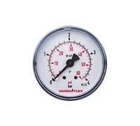 Hansa Flex Diameter 50 mm Pressure Gauge 0-4 Bar Thread 1/4 Inch Rear Pressure Gauge