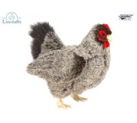 HANSA - Grey Chicken Soft Toy 31cmH