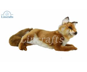 Hansa Lying Fox 4765 Plush Soft Toy Sold by Lincrafts UK Est. 1993
