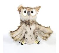 Hansa Owl Soft Toy Hand Glove Puppet Bird of Prey Animal Plush Teddy Gift 7159