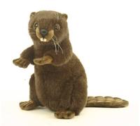 HANSA - Plush Beaver Dressed 30cmH