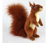 Hansa Red Squirrel Standing Plush Soft Toy