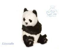 Hansa Sitting Panda 4183 Plush Soft Toy Sold by Lincrafts UK Est 1993