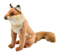 Hansa Sitting Red Fox Collectible Soft Stuffed Toy 30cm Ages 3 Years and Up